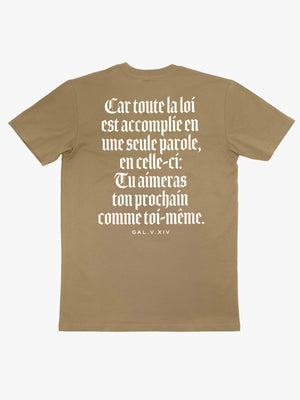 Signet T-Shirt Gal 5:14 Français OST