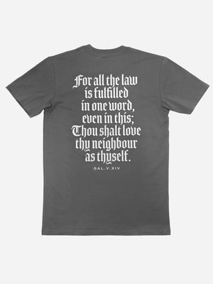 Signet T-Shirt Gal 5:14 KJV